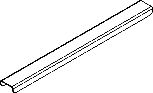 KR Kermi Rinnenabdeckung Line D4X 030 L 300 x B 45 x H 13 mm