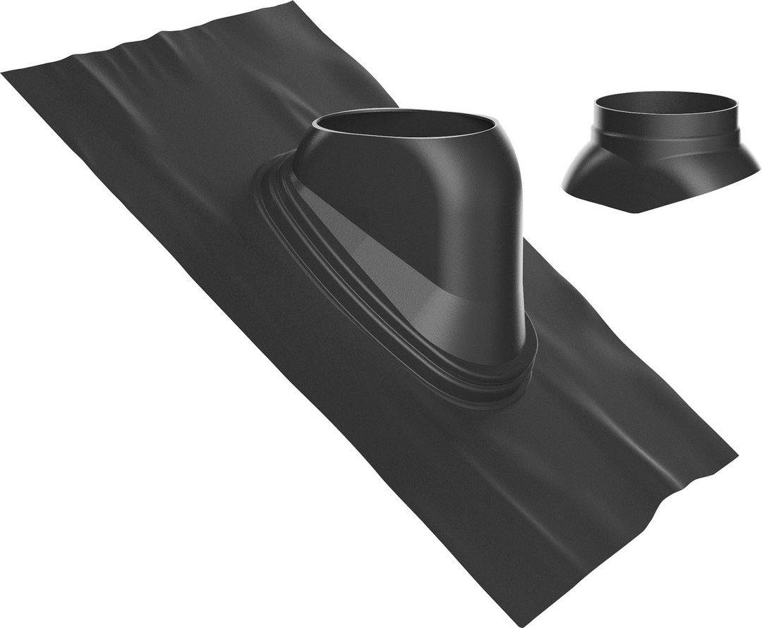 BOSCH Abgaszubehör FC-O60_80 Universalbleipfanne, schwarz, 35-55 Gr