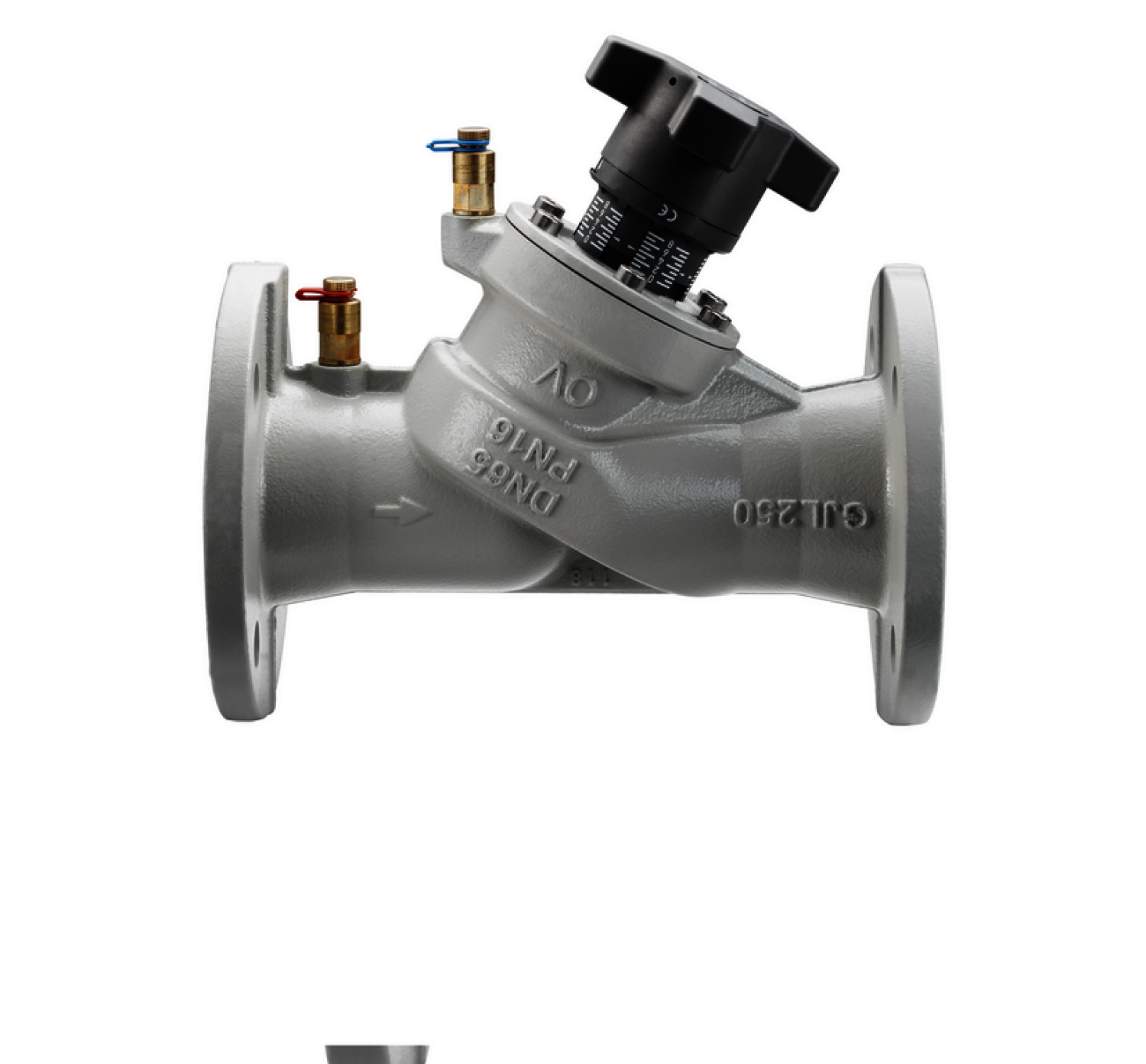 OVENTROP-Strangregulierventil Hydrocontrol VFC DN65, Flansch/DIN