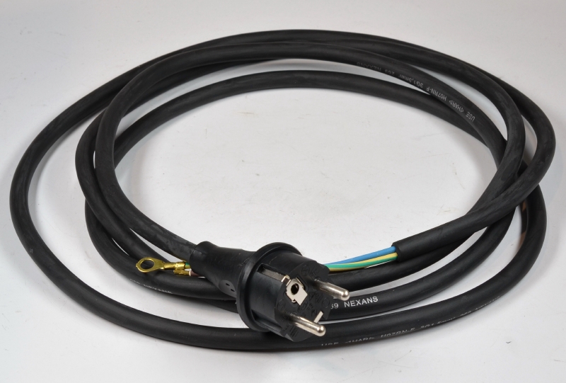 Remko ETe/Komponenten Netzkabel m. Stecker 3m m. Rg.öse (CLK 30-150)