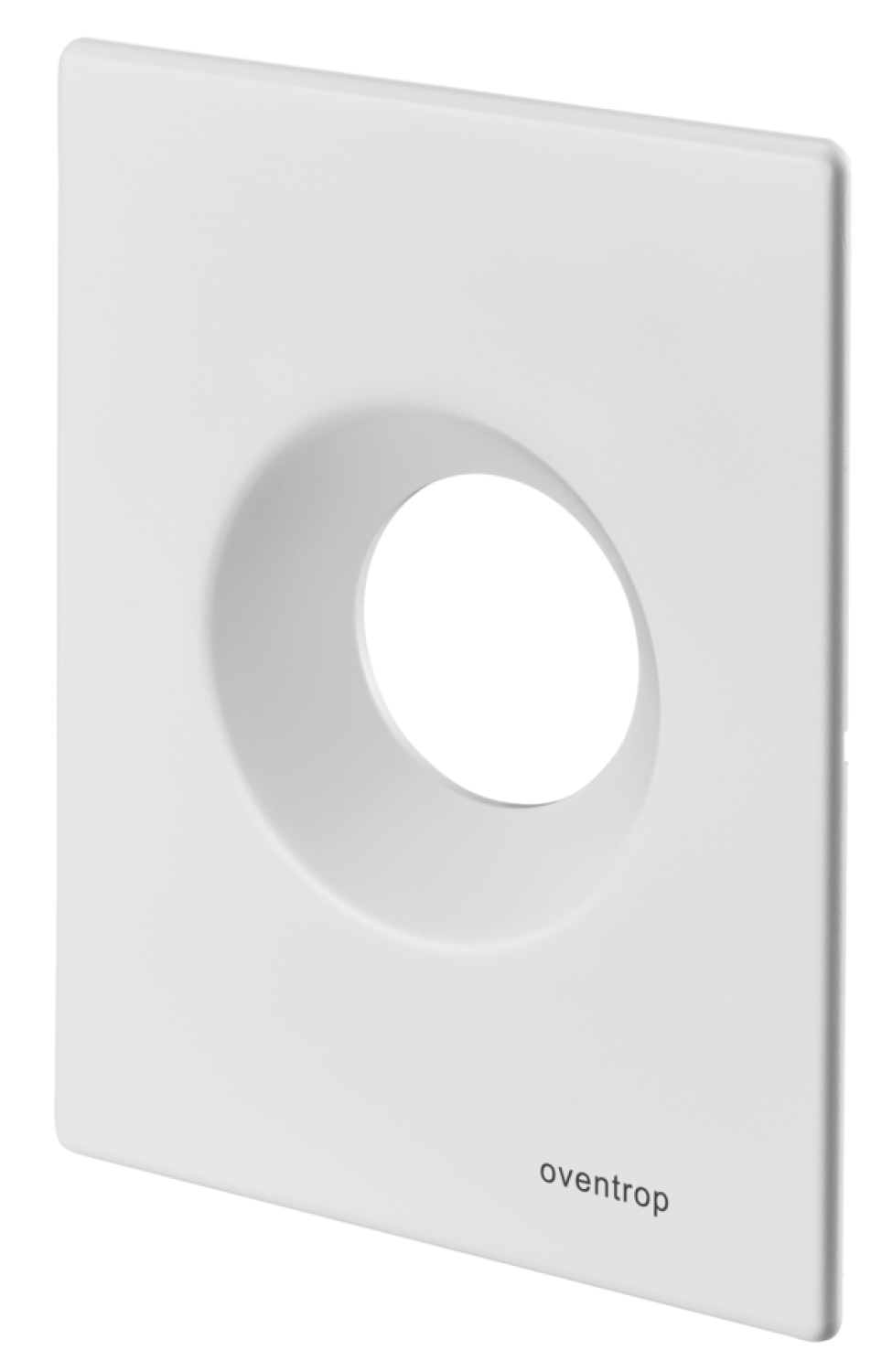OVENTROP-Abdeckplatte für "Unibox" Einzelraumregelung,Bautiefe 110mm, weiß