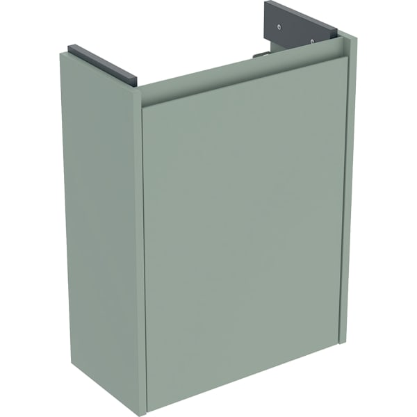 Geberit Renova Compact US für HWB, mit 1 Tür 45,7x60,5x22,7cm, salbeigrün/l. seidenm.