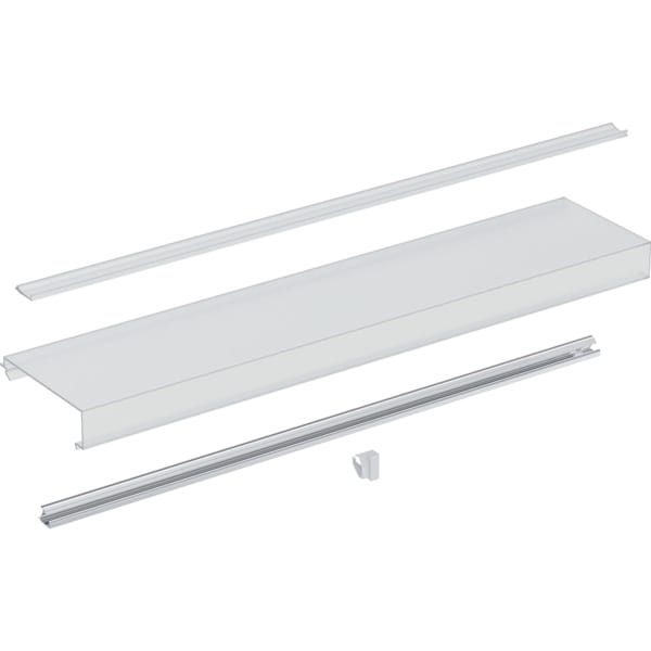 Geberit Set Lichtblenden für WT-/Nischenbel. für Geberit ONE Spiegelschrank, B:60