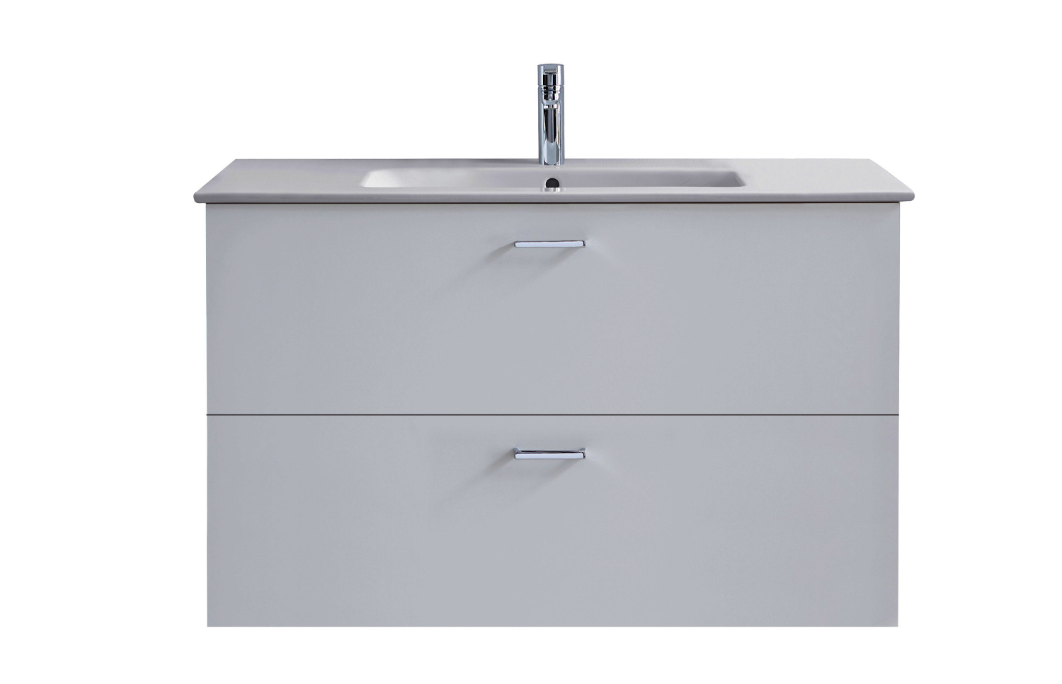 DU Möbelwaschtisch ME by Starck 830 mm mit ÜL, mit HLB, 1 HL, weiß
