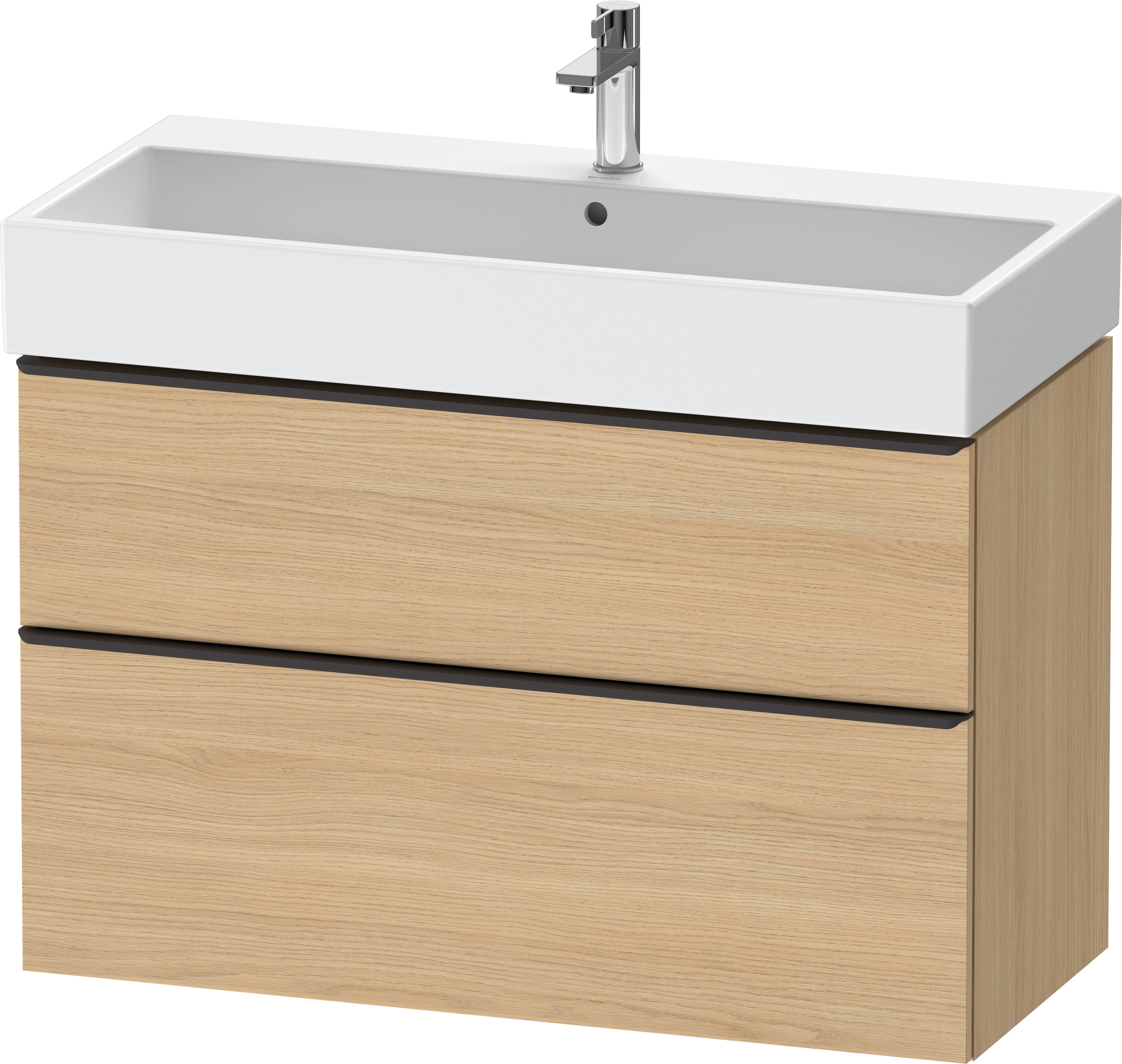 Duravit D-Neo WTU,Ausz:1,Schubk:1,GR:Dia.Schw 984x442x625mm,Wdh,Natur Eiche Matt,Dek.
