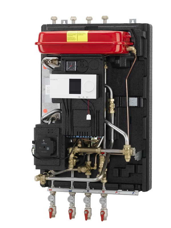 Danfoss Hausstation VXi Solo H, 1 HE:20kW, ECL310/A230