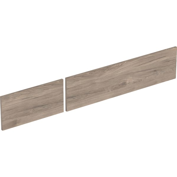 Geberit VariForm Set Schubl.-Front für US für WT, mit 2 Schubl. B=135cm, Nussbaum
