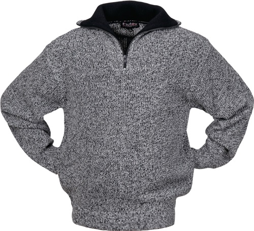 Pullover Gr.M schwarz/weiß-meliert PES Pullover Gr.M schwarz/weiß-meliert PES