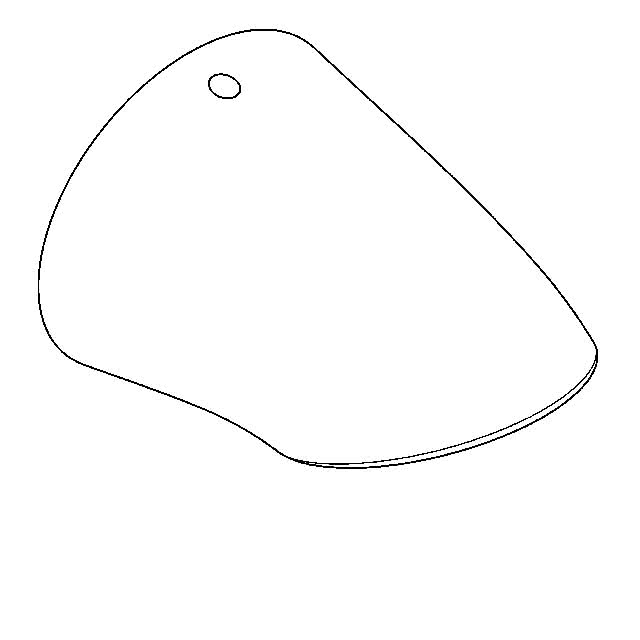 AR Duschkopf, AQUAJET-Slimline, für Stutzen 26 mm, Strahlboden