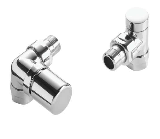 ZE Zubehör Ventilkörper Set I M30x1,5, Winkeleckform links, chrom