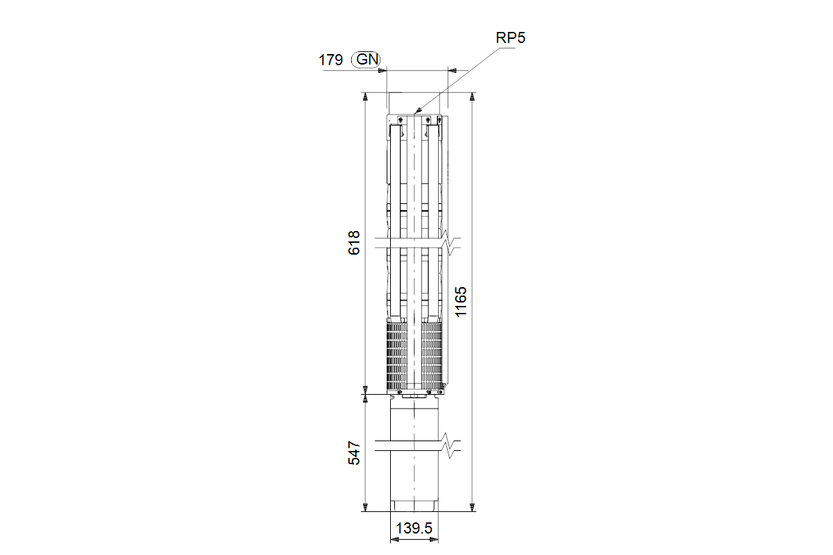GRUNDFOS Unterwasserpumpe SP77- 8 Rp5 6in3X380-415/50 SD 30kW
