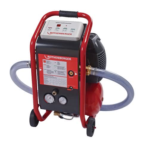 Spülkompressor ROPLUS D max.Betriebsdruc k 8bar Netzspannung 230 V ROTHENBERGER Spülkompressor ROPLUS D max.Betriebsdruc k 8bar Netzspannung 230 V ROTHENBERGER