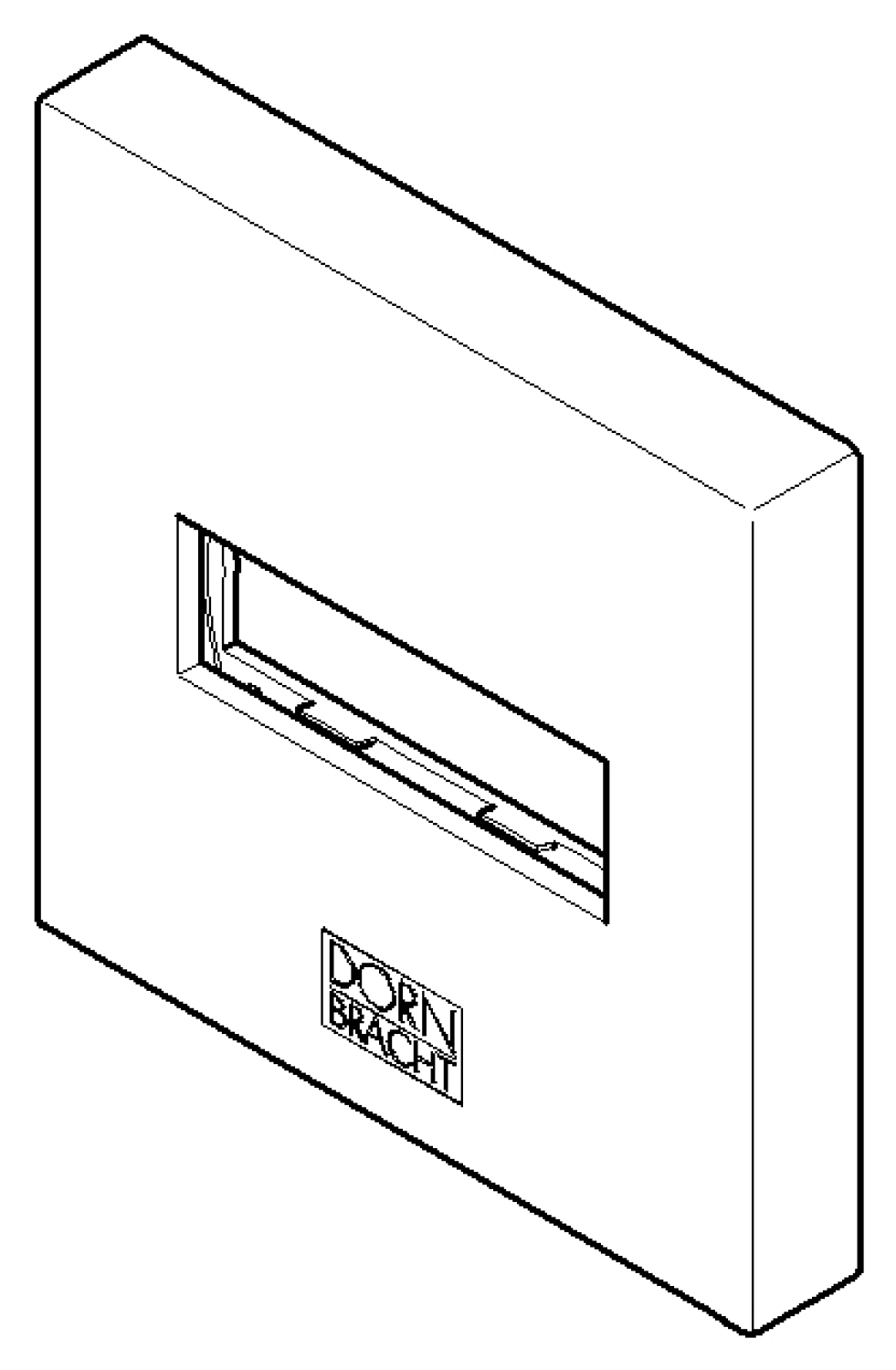 DO Abdeckung ERSATZTEILE 90277803500 60 x 60 x 9 mm Cyprum