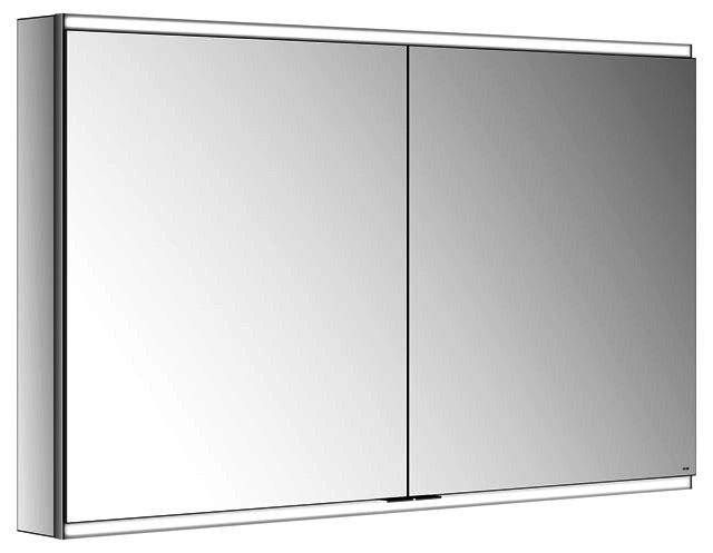 KEUCO Royal Modular 2.0 SPS, bel. 80021, Vorb,2Steckd,sb-elox,1200x700x120mm