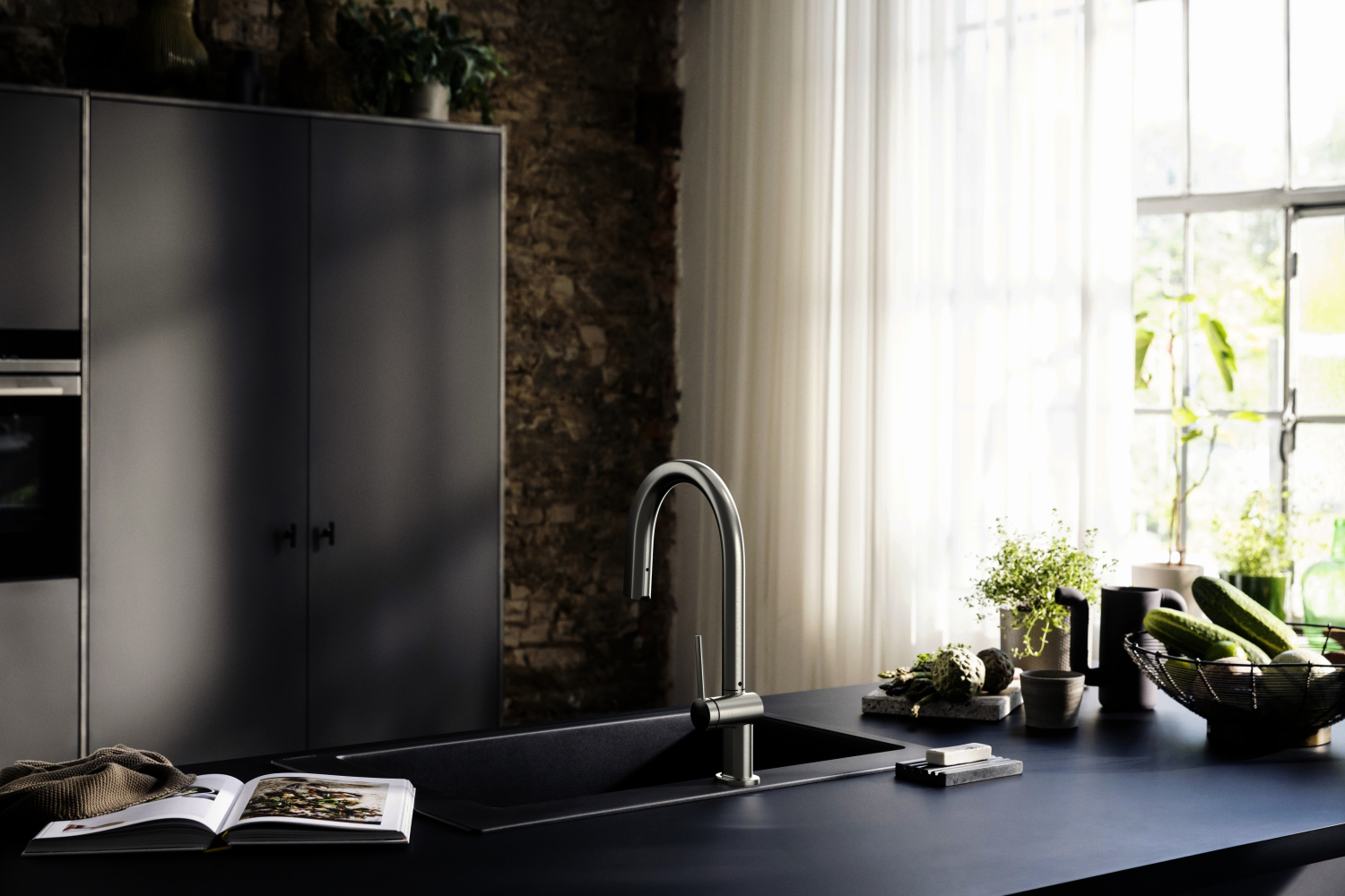 Hansgrohe SodaSystem 210 Aqittura M91 Ausziehauslauf 1j sBox Starter Set ST