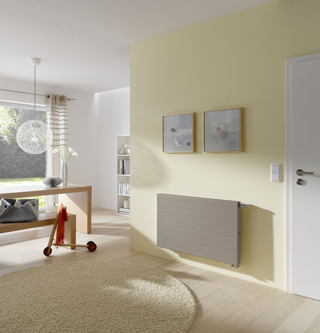 Kermi Line-V Hyg T10 405x63x1605 QN592, RAL9016, 10bar, Vent.li, o.Abd,BK