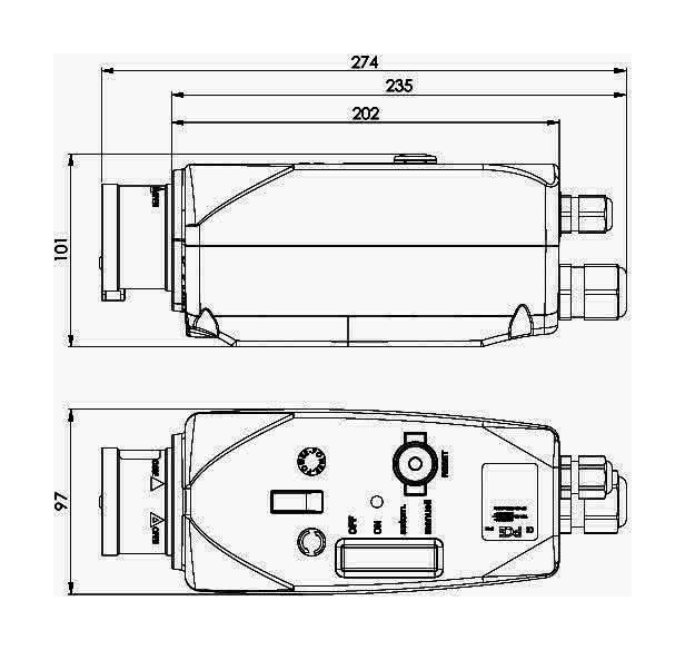 Wilo Motorschutzstecker 6.3-10 A, Ein/Aus, Phasenwender, 4-polig