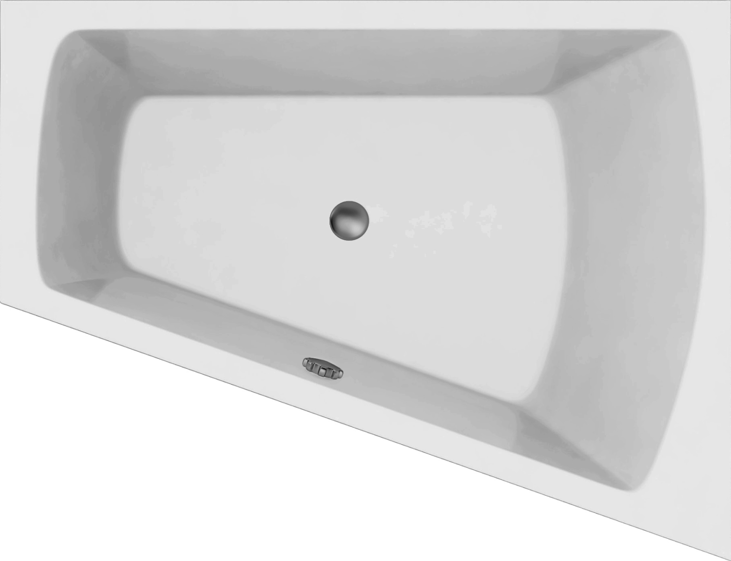 ST 160/120 U rechts weiß Trapezbadewanne 1600x1200/700x470 ST 160/120 U rechts weiß Trapezbadewanne 1600x1200/700x470