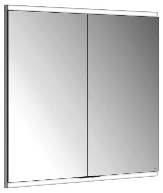 KEUCO Royal Modular 2.0 SPS, bel. 80021, Einb,2Steckd,sb-elox,800x700x160mm