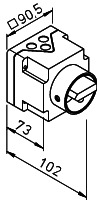 Helios RS 3+1 7,5 Revisionsschalter, 3-polig 7,5 kW 400V