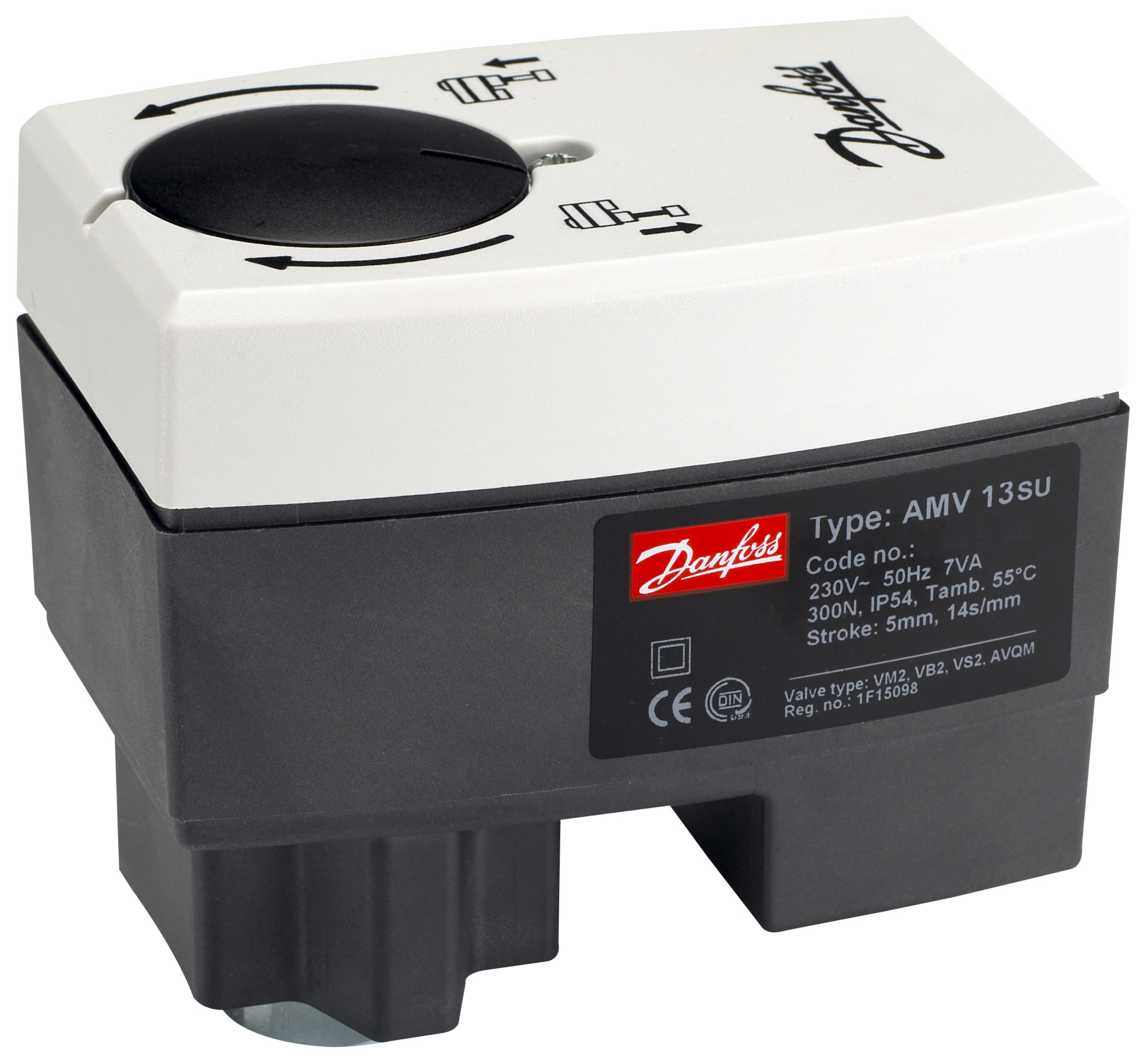 Danfoss elektr. Stellantrieb AMV 13SU 24Vac, 3Pkt., Sicherheitsf., 7 Va