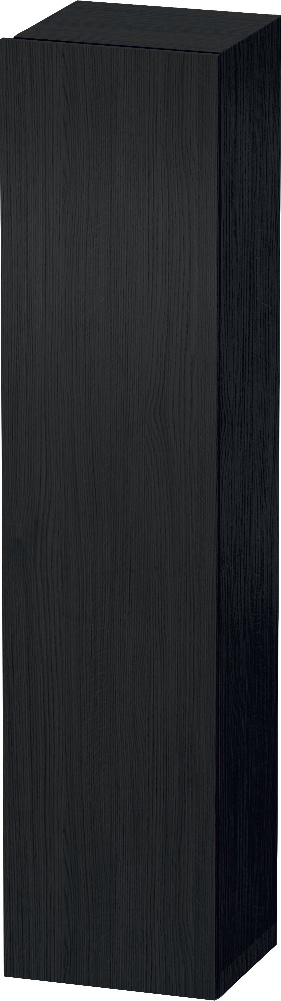 Duravit Hochschrank DuraStyle,360x400x1800mm, 1Tür,TA rechts,Eiche Schwarz