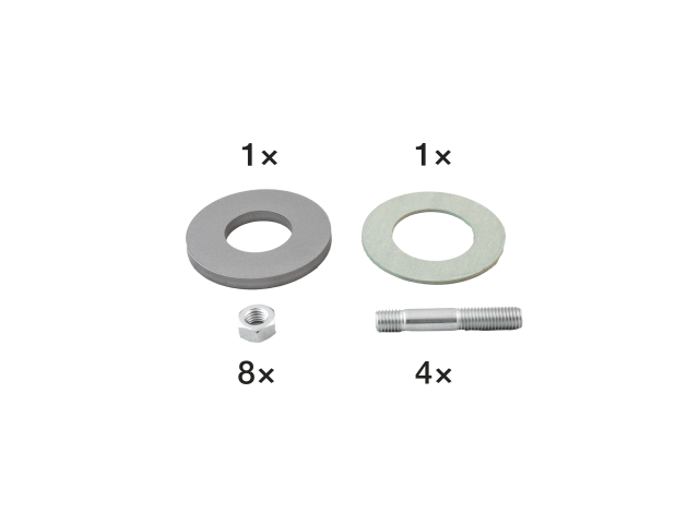 BIRAL Zubehör HLKKS Zwischenstück Z32, DN40, 10mm