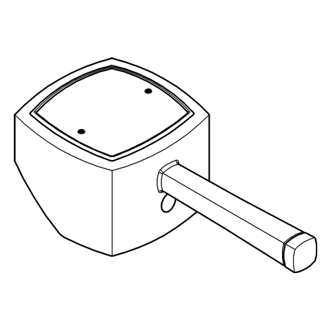 GROHE Hebel 46833 chrom/gold