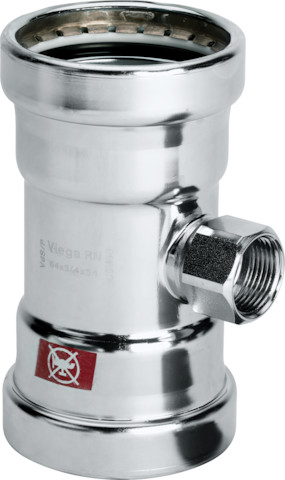 Viega T-Stück mit SC Prestabo 1117.2XLLF in LABS-frei in 64,0mmxRp3/4x64,0mm Viega T-Stück mit SC Prestabo 1117.2XLLF in LABS-frei in 64,0mmxRp3/4x64,0mm