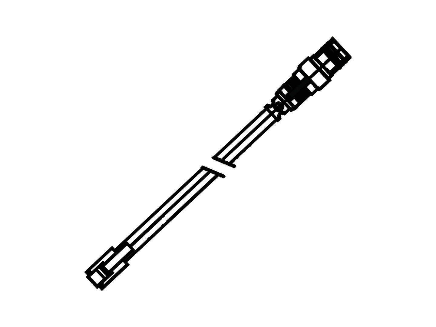 Adapterkabel RJ auf KCC 950 Air-WC (bis Baujahr 12.2008)