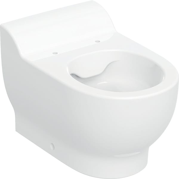 Geberit Bambini SWC für Kinder, Tiefspüler Rimfree, H:30cm, weiß, KeraTect