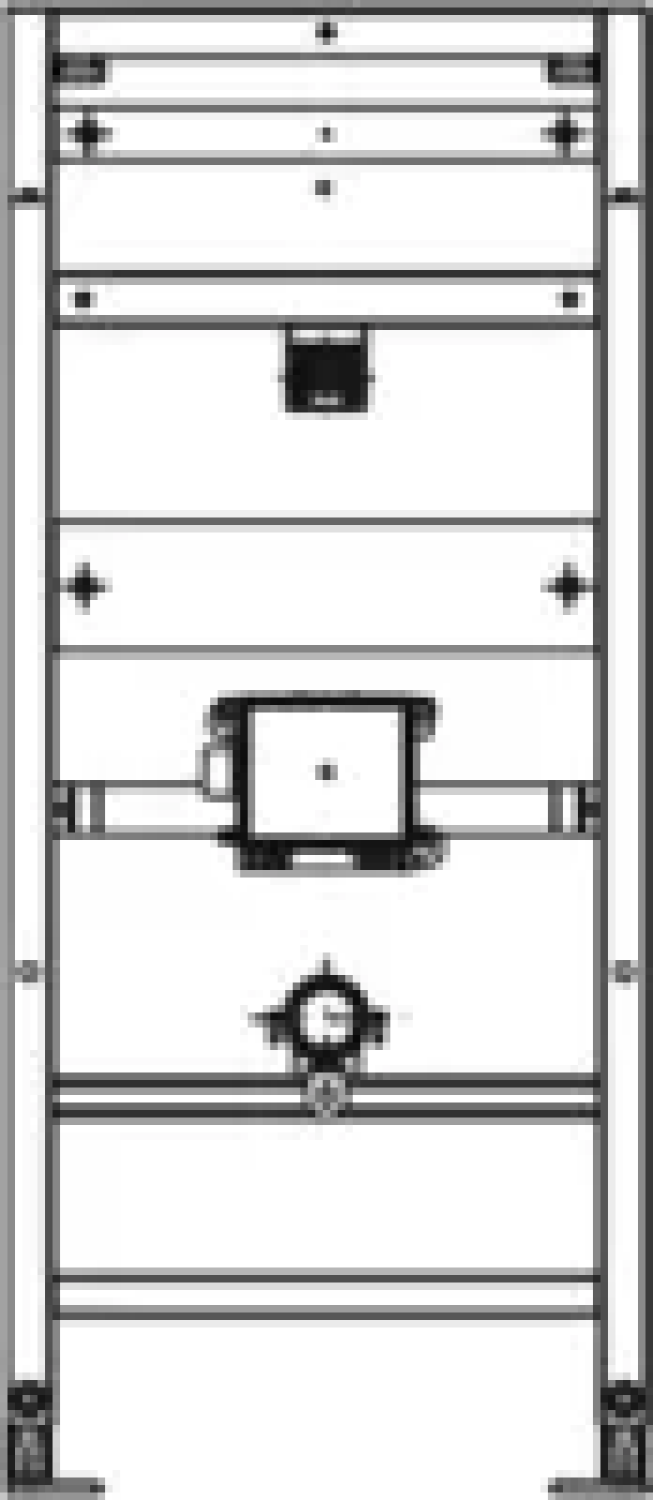 nextVIT Urinal-Element UP-Spülsystem K3 SBH 120 Elektronisch