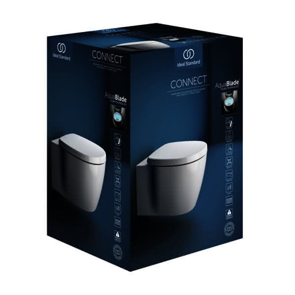 IS WC-Paket Connect AquaBlade m.WC-Sitz Softclosing 365x540x340mm Weiß