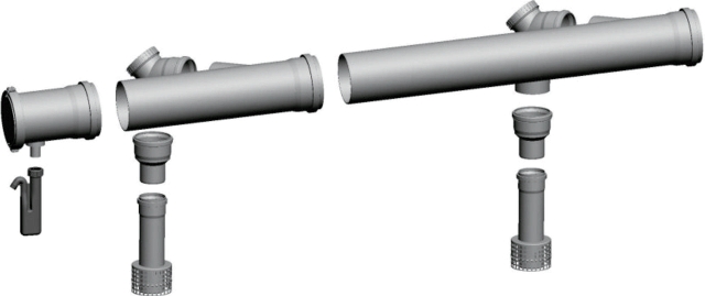 Wolf Grundbausatz DN110/160 raumluftabhängig, für CGB-35/50 Wolf Grundbausatz DN110/160 raumluftabhängig, für CGB-35/50