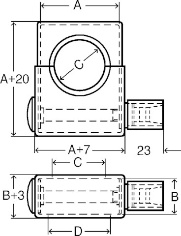 Viega Sicherheitsschelle G2371.2 in 55mm Stahl