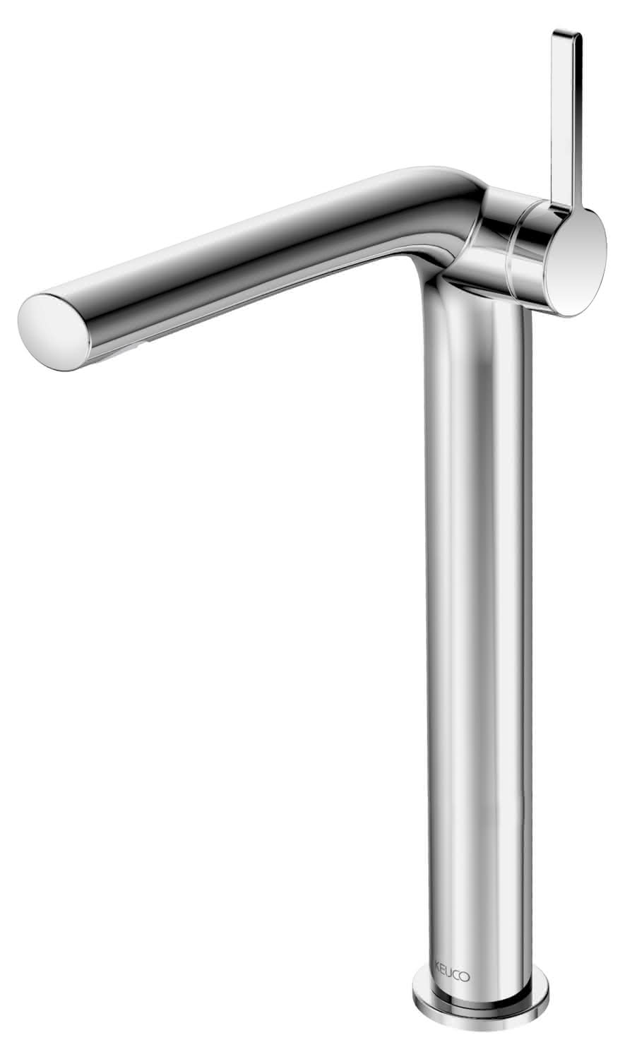 KEUCO EHM-WT-Mischer 290 Edition 400 51502, ohne Ablaufgarnitur, Nickel gebürstet