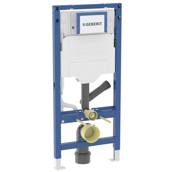 Geberit Duofix Element f. WWC, 112cm m. Sigma UP-SPK 12cm, f. Geruchsabsaugung/Abluft
