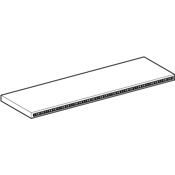 Geberit Leuchte für Spiegelschrank, oben Breite 90 cm