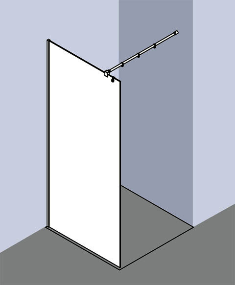 KR Kermi WALK-IN FILIA TPF 1400x 2000 GAK: 1400 SIHG ESG klar