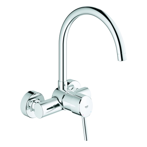 GROHE EH-SPT-Batterie Concetto 32667_1 Wandmontage chrom