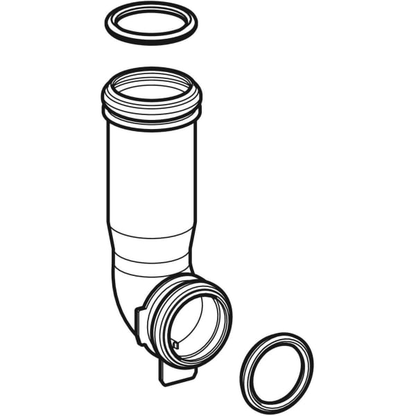 Geberit Spülbogen, für Monolith Sanitärmodule für WCs