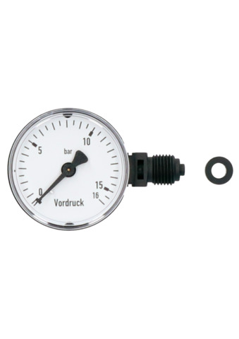 JUDO Ersatzteil Manometer G 1/4'' 0-16 bar Anschluss 3 Uhr