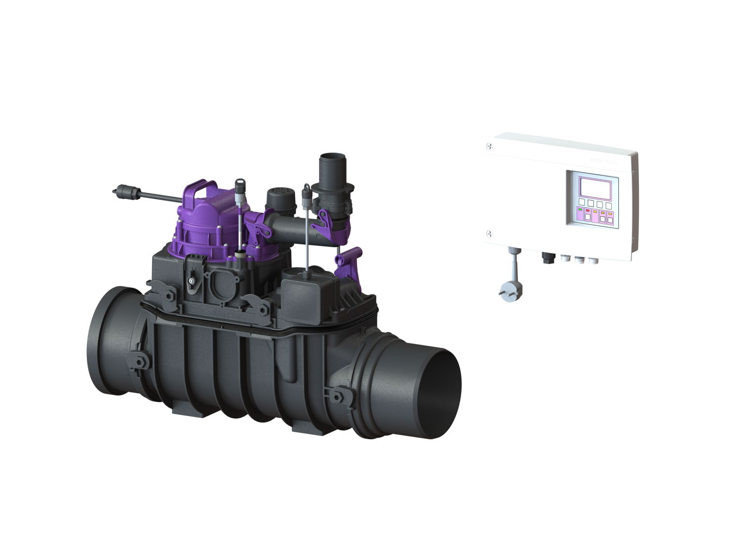 KESSEL-Rückstauhebeanlage Ecolift DN 150, freiliegend