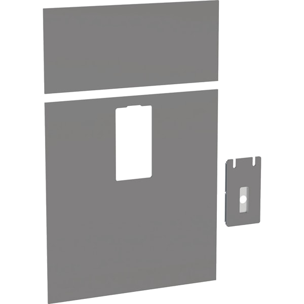 Geberit Frontverkleidung für Geberit Monolith für WT, B: 73cm Glas umbra