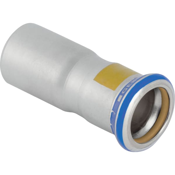 Geberit Mapress Edelstahl Reduktion mit Einschubende (Gas) d108-76,1