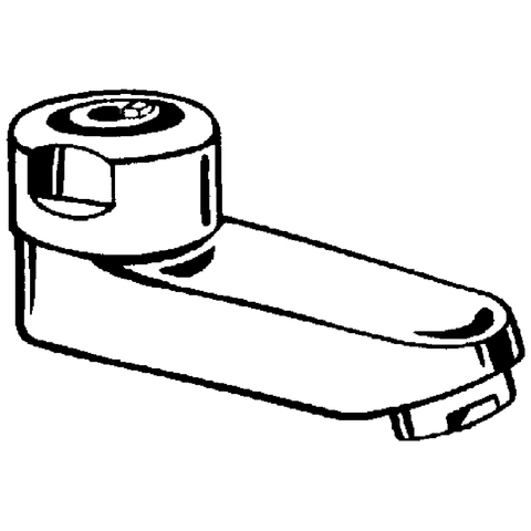 GROHE Gussauslauf 13460 3/4" Ausladung: 75 Höhe: 51 chrom