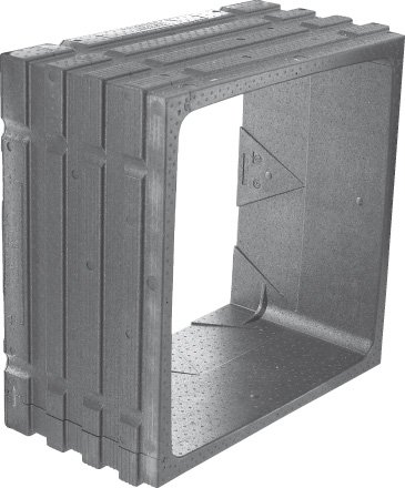 BOSCH Zub. für Luftwärmepumpen WDU 700 Wanddurchführung 420x800x800, 12kg