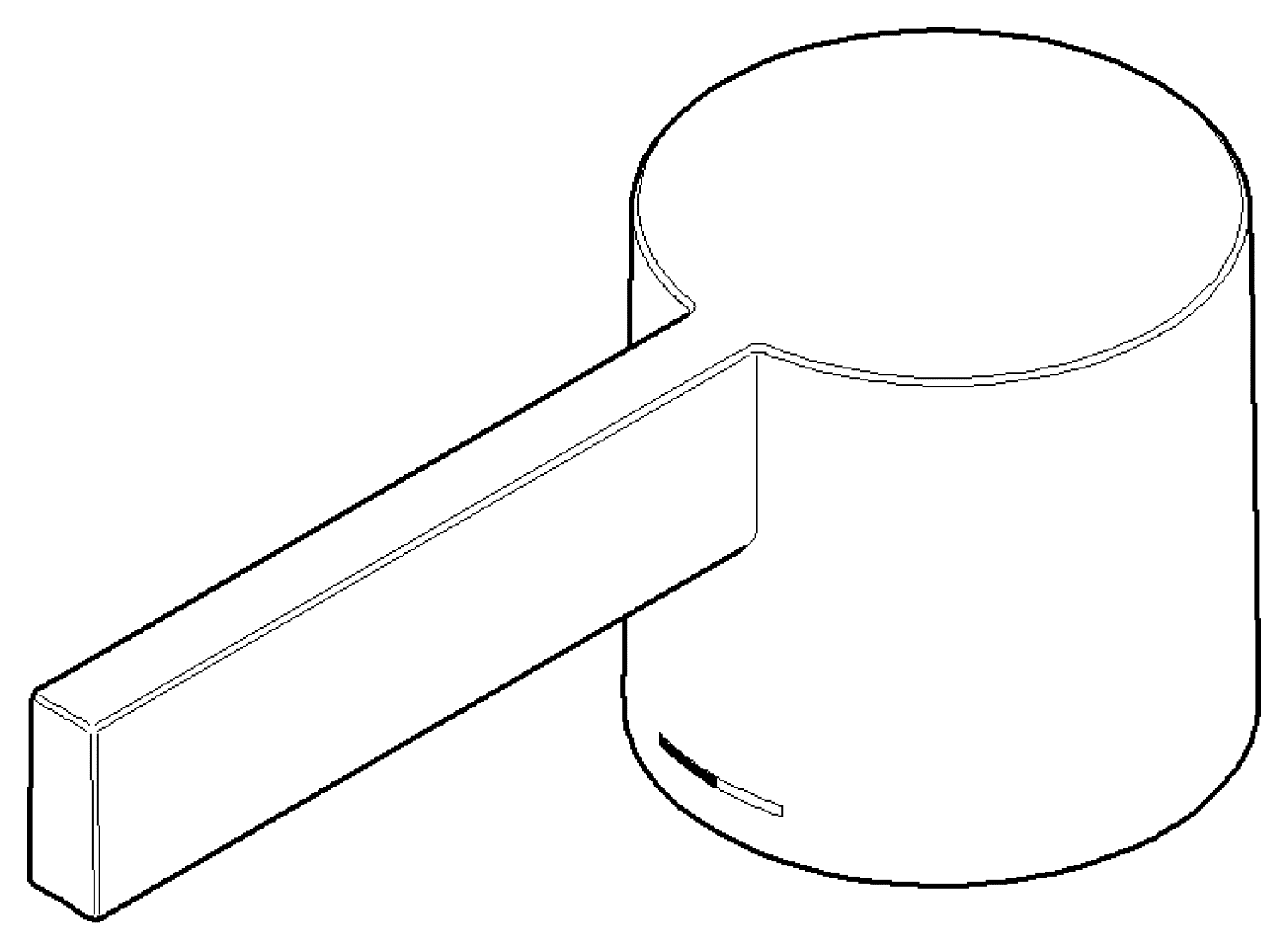 DO Griff ERSATZTEILE 092067003 47,5 x 46 x 117 mm Platin gebürstet