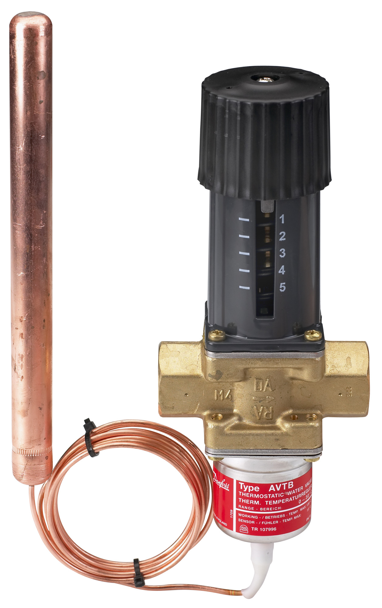 Danfoss Temperaturregler AVTB 20 G 1 A, 20-60 C, Kvs 3,4