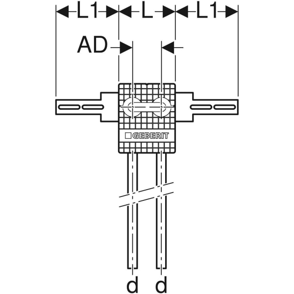 Geberit Anschlussbox Typ L d16